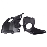 YongJin Kit de haut-parleur avant support support Audio pods de haut-parleur de tableau de bord avant pour Can Am Maverick X3
