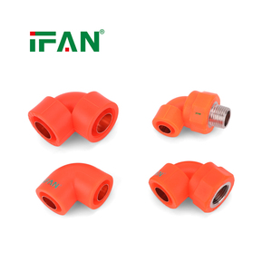 IFAN Fournisseur Professionnel de Raccords de Tuyauterie en Plastique PPR Orange Personnalisés <span class=keywords><strong>pour</strong></span> l'Eau, Coude et <span class=keywords><strong>Raccord</strong></span> en Cuivre PPR - Product Image 3