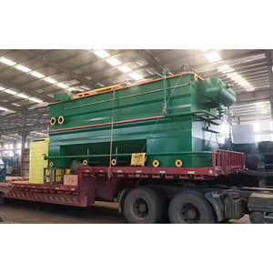 Unidad de máquina de flotación por aire disuelto (DAF) con motor PLC y recipiente a presión, con raspador de acero al carbono para recogida de aceite espeso y núcleo de motor. - Product Image 3