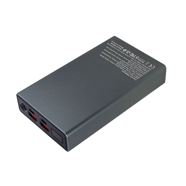 20000mAH PD100W Laptop 4 Ports Output Power Bank with Digital Display