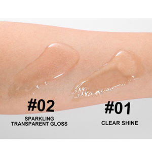 <span class=keywords><strong>Aceite</strong></span> Labial Nutritivo Vegano HANDAIYAN con Pétalos de Cristal, Color Negro Halloween para Mujeres, Brillo Labial Transparente y Voluminizador - Product Image 5