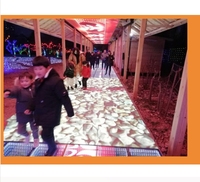 Micsolar Led Dance Floor Panels 3D Bunt Interactive P3.91 P4.81 Indoor Video Tanzfläche Led Stage