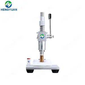 HYZG-10 Manual Vials Aluminium Lid Crimping Capping Machine | Bottle Crimper