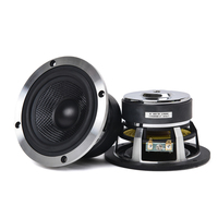 Haut-parleur de graves de 4 pouces, cadre en aluminium moulé, cône en fibre de verre, 4 ohms, 30 W, pour enceinte Bluetooth, équipement audio