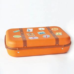 Maleta de Viaje Personalizada de EVA con Diseño de Dibujos Animados, Maleta Rígida Amarilla de Lujo a Prueba de Agua con Cubierta de EVA - Product Image 2