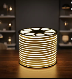 แถบไฟ LED นีออนแบบยืดหยุ่นขนาด 6×12 มม. DC12V/24V รับประกัน 3 ปี กันน้ำระดับ IP65 เหมาะสำหรับหน้าต่างเบย์วินโดว์ ไฟตกแต่งรูปทรงสร้างสรรค์ - Product Image 1