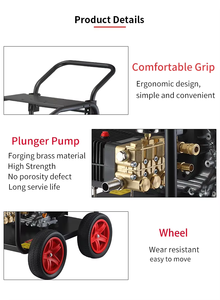 Chariot chariot 3600psi haute pression <span class=keywords><strong>Jet</strong></span> pompe à essence nettoyage des sols extérieurs et Machine à laver pour le lavage des carreaux de construction de chaussées - Product Image 4