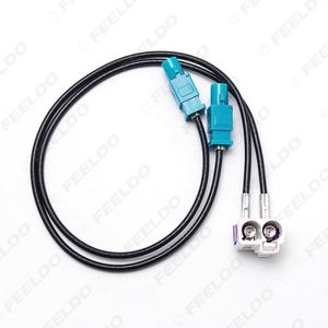 <span class=keywords><strong>Adaptateur</strong></span> d'<span class=keywords><strong>antenne</strong></span> Radio FAKRA2-B à 2 voies FAKRA2-Z pour <span class=keywords><strong>Volkswagen</strong></span> Jetta/Golf MK5/MK6/Passat B6/B7/Tiguan RNS510/RCD510/310 - Product Image 2