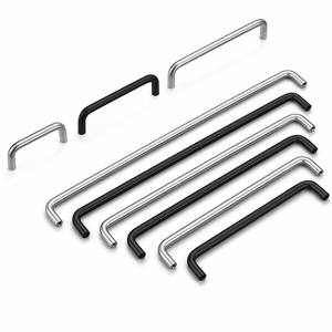 Manija Moderna en Forma de U de Acero Inoxidable Sólido, Herraje Resistente para Gabinetes, Cajones, Cajas Eléctricas y Maquinaria - Product Image 1