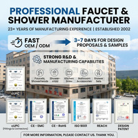 Système de douche pluie rond en chrome poli avec douchette à main et mitigeur encastré mural pour salles de bain modernes