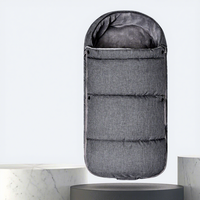 Sac de couchage universel coupe-vent pour poussette, chaud et doublé polaire, pour bébé, idéal pour l'hiver