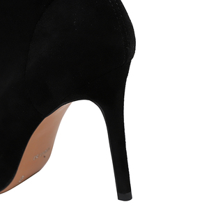 315-8 Thời Trang Hợp Đồng <span class=keywords><strong>Stiletto</strong></span> Gót Chân Mỏng Cao Gót Da Lộn Nhọn Sexy Câu Lạc Bộ Ngắn Khởi Động Khởi Động Nữ - Product Image 6