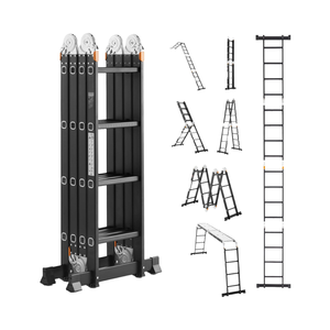 <span class=keywords><strong>Échelle</strong></span> en aluminium à chevrons polyvalente télescopique de Type fort 4x2 4x6 plate-forme pliable moderne <span class=keywords><strong>pour</strong></span> bureau à domicile polyvalent - Product Image 2