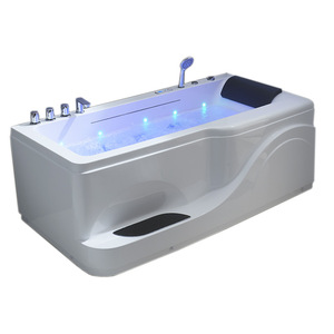 Phật sơn tùy chỉnh Acrylic cách điện bồn tắm spa hiện đại đầy màu sắc nhiệt độ không đổi Thác Outlet cho biệt thự nhà sản xuất - Product Image 5