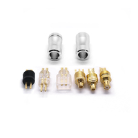 Hf 2 Pin 0.78mm konektor elektronik konsumen Audio Jack Speaker lubang Terminal 4mm Oem Odm