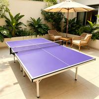Table de tennis de table d'intérieur à densité moyenne, excellent rapport qualité-prix, garantie 3 ans, fabrication en MDF