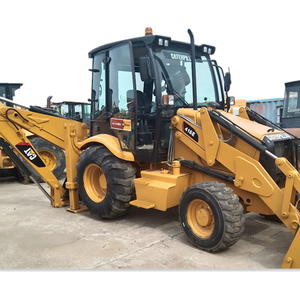 Chargeuse sur pneus d'occasion CAT 416E 420F 420E 420F2 428F de haute qualité, 6 tonnes, avec moteur et pompe hydraulique Nabtesco - Product Image 3
