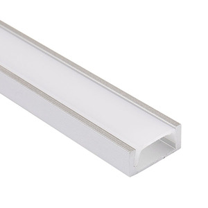 Profilé en aluminium LED pour surface avec couvercle PC laiteux pour un design moderne - Prix promotionnel limité par la durée de la promotion en usine - Product Image 1