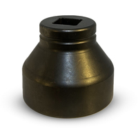 66X6POINT Llave de vaso para tuercas de eje de acero aleado de alta resistencia, calidad premium, con estuche rígido OEM para uso intensivo en talleres