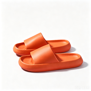 Ciabatte personalizzate in EVA da donna e da uomo, sandali con logo personalizzato, ciabatte imbottite, regalo pubblicitario. - Product Image 2