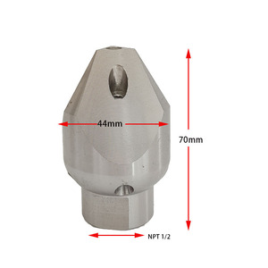 Tubería de alcantarillado de dragado de alta presión con rosca interna de 1/2NPT, tubería de acero inoxidable para limpieza de residuos de suciedad y aceite de lodo bloqueado - Product Image 5