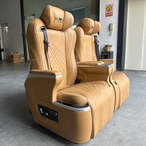 Sièges de voiture électriques inclinables de luxe pour véhicules utilitaires, en cuir haut de gamme, pour SUV, confort premium - Product Image 1