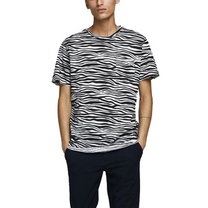 Fábrica OEM personalizado t camiseta animal de impresión de verano fresco camisas para hombres - Product Image 1