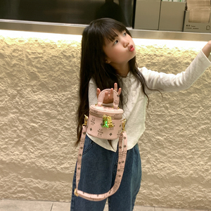 Borsa a Secchiello Mini Carina all'Ingrosso Marchi di Design Famosi Borsetta Dolce a Spalla per <span class=keywords><strong>Bambine</strong></span> Borse a Secchiello a Tracolla - Product Image 3