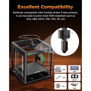 Creality Ender 5 Max Kit de accesorios para impresora 3D Bloque calefactor de cerámica de alta conductividad térmica para impresión de alto flujo Alto - Product Image 4