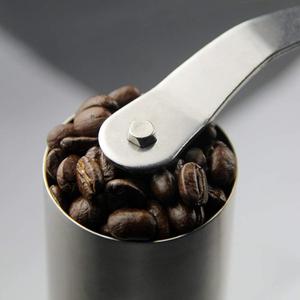 Manual de acero inoxidable molinillo de café cónico de Burr Molino de cepillado molinillo de café - Product Image 4