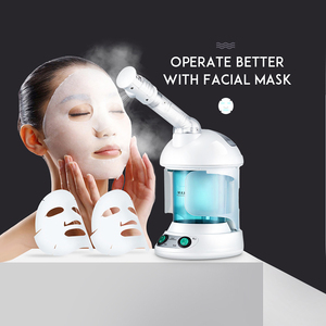 เครื่องพ่นไอน้ำร้อนบำรุงผิวหน้า K.SKIN รุ่นขายดี ใช้เทคโนโลยีไอออนนาโน ช่วยเติมความชุ่มชื้น ได้รับมาตรฐาน CE FCC เหมาะสำหรับร้านเสริมสวยและการดูแลผิวหน้า - Product Image 4