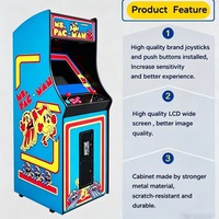 Machine de jeu d'arcade verticale commerciale 22 pouces HD LCD, 2 joueurs, 6 boutons, à monnayeur, graphiques personnalisés, 110V 240V, pour jeux de combat