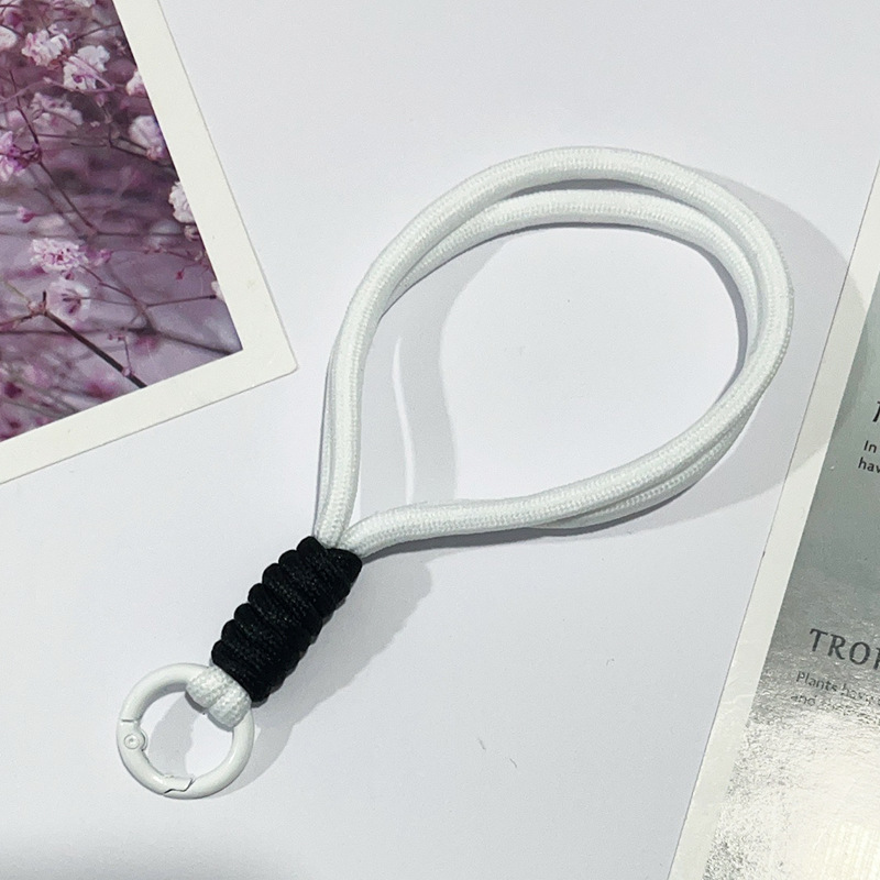 Noeud noir Corde blanche