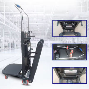 Carrello Saliscale Motorizzato, Veicolo di Trasporto Cingolato Automatico, Silenzioso, Pieghevole per Traslochi - Product Image 1