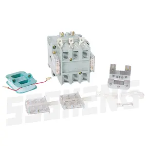 Cj40 श्रृंखला एसी कॉन्ट्रैक्टर 63a 80a 100a 1250a 160a magnetic contactor 220v/380v कोइल वोल्टेज 50/60hz संघटक