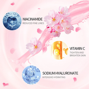 ครีมบำรุงผิวกลิ่นซากุระ,ครีมไฮยาลูรอนิกแอซิดต่อต้านริ้วรอย Winkles Serum Moisturizer Cherry Blossoms ไวท์เทนนิ่งครีมบำรุงผิว - Product Image 6