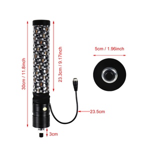 New Condition 1FT Spiral LED RGB Chasing Antenna Light for <strong>UTV</strong> ATV Fat <strong>Whip</strong> <strong>Lighted</strong> for <strong>Whips</strong> for Can-Am X3 RZR - Product Image 4
