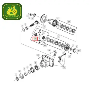 Hoge Kwaliteit R271385 Schacht Fit Voor John Deere Tractor 5045d 5045e 5055d 5055e 5065e 5075e