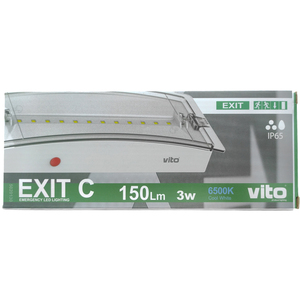 Lampe de secours LED 3W 6500K lumière froide rechargeable à piles pour une utilisation domestique sécurisée - Product Image 3