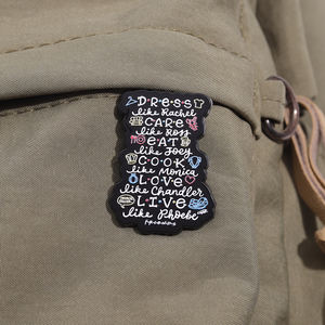 مجموعة أصدقاء برنامج تلفزيوني دبابيس شخصيات كرتونية بروش مجوهرات المينا هدية للجماهير - Product Image 3