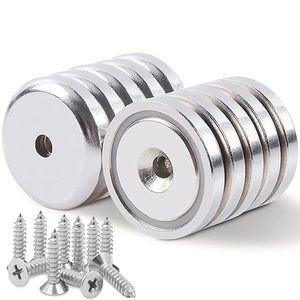 Vendita calda forte magnete al boro di <span class=keywords><strong>ferro</strong></span> al neodimio, magnete rotondo con foro svasato - Product Image 2