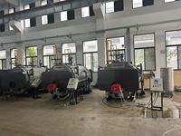 Chaudière à vapeur horizontale au gaz naturel et au diesel, pression personnalisée pour le lavage du linge et la stérilisation textile