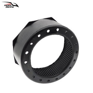 Protection latérale en caoutchouc naturel KEEP DIVING As 061 pour bouteille d'oxygène en alliage d'aluminium de 12 L, base pour équipement de plongée - Product Image 3