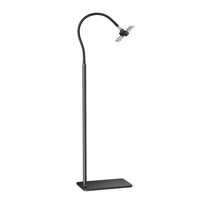 Support de tablette mobile en alliage d'aluminium L6 personnalisé, fixation par clip, hauteur réglable, design flexible, portable pour la maison