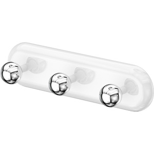 Yimijia Over The Door Hooks 5 Holes Strong Adhesive Easy Installation For Bathroom Kitchen Coat Storage - Product Image 2