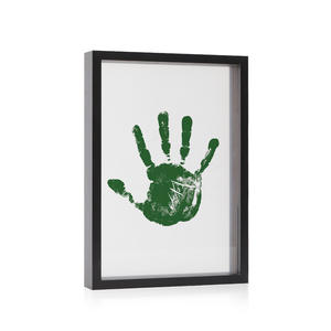 Kit d'empreintes de <span class=keywords><strong>mains</strong></span> de <span class=keywords><strong>famille</strong></span>, art DIY, impression sur <span class=keywords><strong>cadre</strong></span> en bois avec 6 couleurs de peinture, 1 pinceau, fait main par la <span class=keywords><strong>famille</strong></span> - Product Image 6