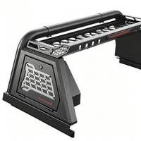 Barre de protection robuste pour pick-up avec boîte de rangement et éclairage LED, compatible avec Hilux Revo Ranger DMax Triton Tacoma F150 Ram 4x4, accessoire pour camion tout-terrain