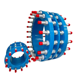 Quá trình đúc JIS tiêu chuẩn đôi Mặt bích sắt có thể tháo rời khớp Truyền tải điện 30mm Kích thước Ống mở rộng áp lực cao - Product Image 6