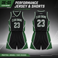 Uniforme de Baloncesto Personalizado para Clubes Alemanes, Pantalones Cortos de Alto Rendimiento para Equipos Comunitarios, Escuelas, Academias y Programas de Liga
