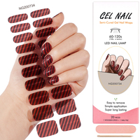 Huizi Nail Supplier : Produits de beauté pour ongles en gros, nouveautés très demandées – Autocollants pour ongles en gel UV semi-durcis, bandes de gel pour ongles